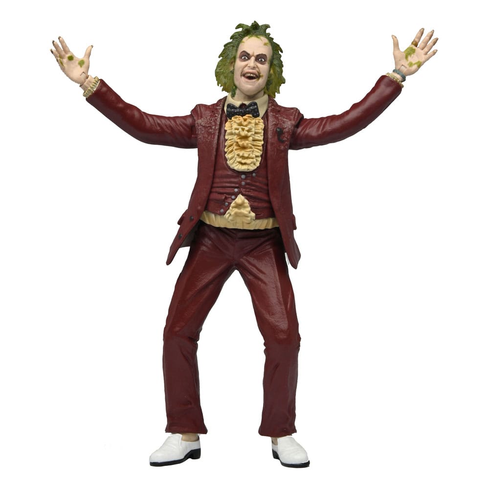 Beetlejuice 1988 Action Figure Beetlejuice Red Tuxedo 18 cm - MangaShop.ro