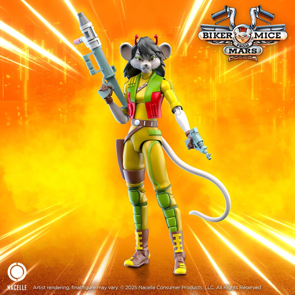 Biker Mice From Mars Action Figure Carbine 23 cm - MangaShop.ro