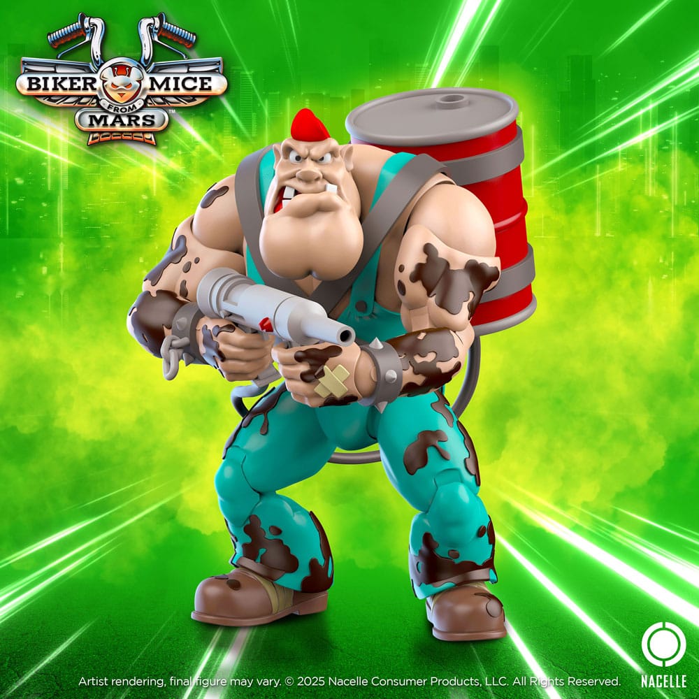 Biker Mice From Mars Action Figure Greasepit 18 cm - MangaShop.ro