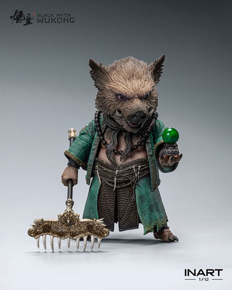 Black Myth: Wukong Action Figure 1/12 Zhu Bajie 15 cm - MangaShop.ro