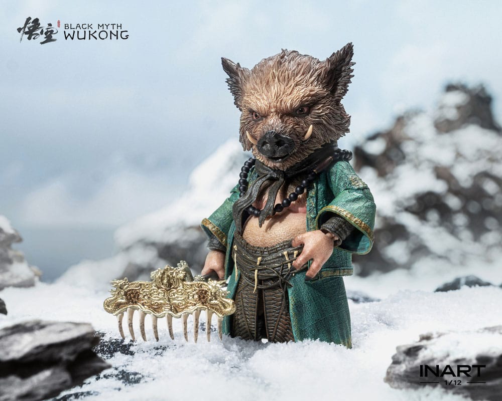 Black Myth: Wukong Action Figure 1/12 Zhu Bajie 15 cm - MangaShop.ro