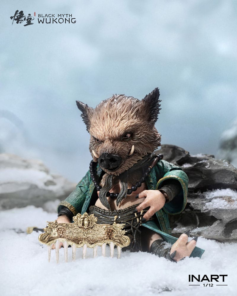Black Myth: Wukong Action Figure 1/12 Zhu Bajie 15 cm - MangaShop.ro