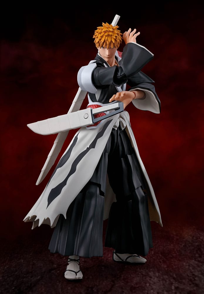 Bleach: Thousand-Year Blood War S.H. Figuarts Action Figure Ichigo Kurosaki Dual Zangetsu 16 cm - MangaShop.ro