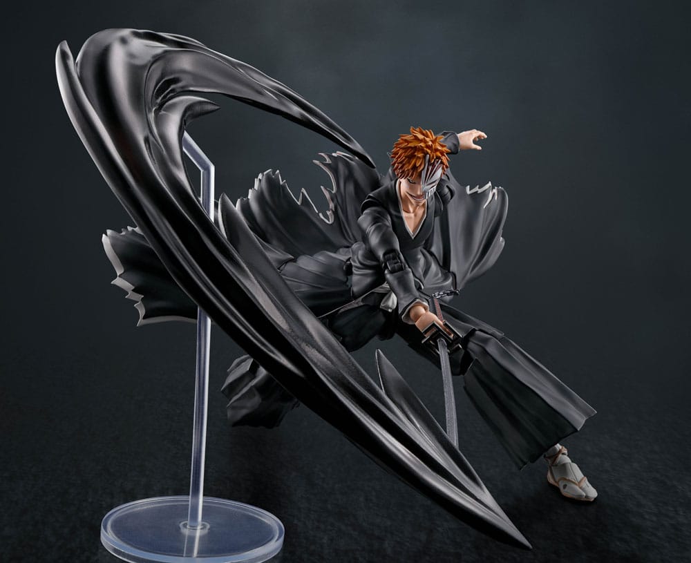 Bleach S.H. Figuarts Action Figure Ichigo Kurosaki Getsugatensho 16 cm - MangaShop.ro