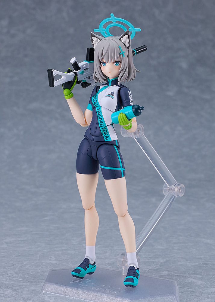 Blue Archive Figma Action Figure Shiroko Sunaookami Cycling 15 cm - MangaShop.ro