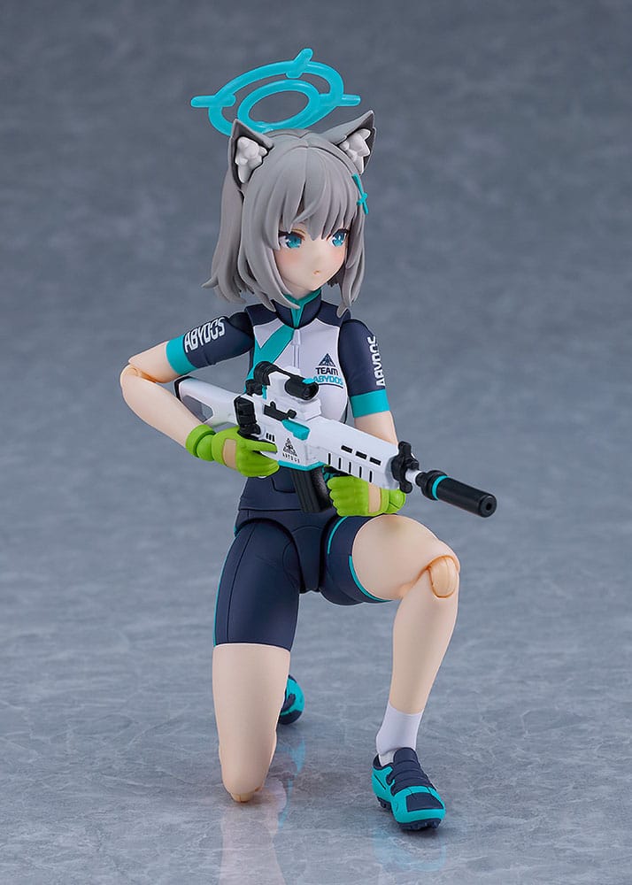 Blue Archive Figma Action Figure Shiroko Sunaookami Cycling 15 cm - MangaShop.ro