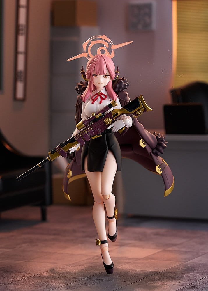 Blue Archive Figma Action Figure Aru Rikuhachima 15 cm - MangaShop.ro
