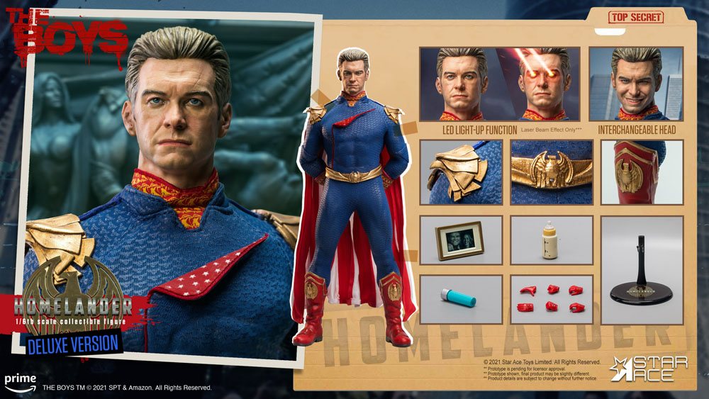 The Boys My Favourite Movie Action Figure 1/6 Homelander (Deluxe Version) 30 cm - MangaShop.ro