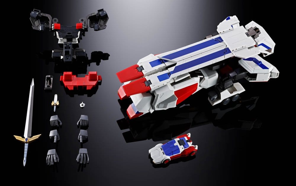 The Brave Fighter Exkizer Soul of Chogokin Action Figure GX-120 Kingexkizer 28 cm - MangaShop.ro