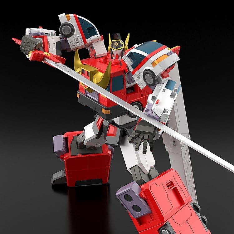 Brave Police J-Decker Action Figure The Gattai Duke Fire 25 cm - MangaShop.ro