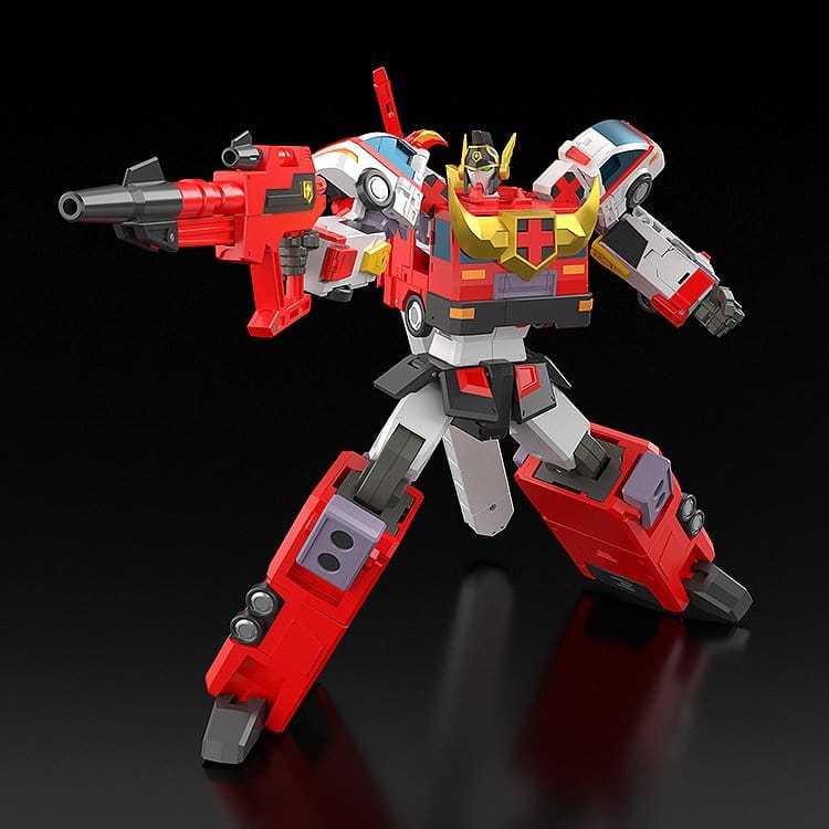 Brave Police J-Decker Action Figure The Gattai Duke Fire 25 cm - MangaShop.ro