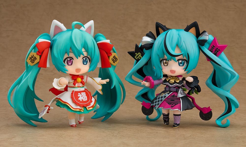 Character Vocal Series 01 Nendoroid Action Figure Hatsune Miku: Black Maneki Miku Ver. 10 cm - MangaShop.ro