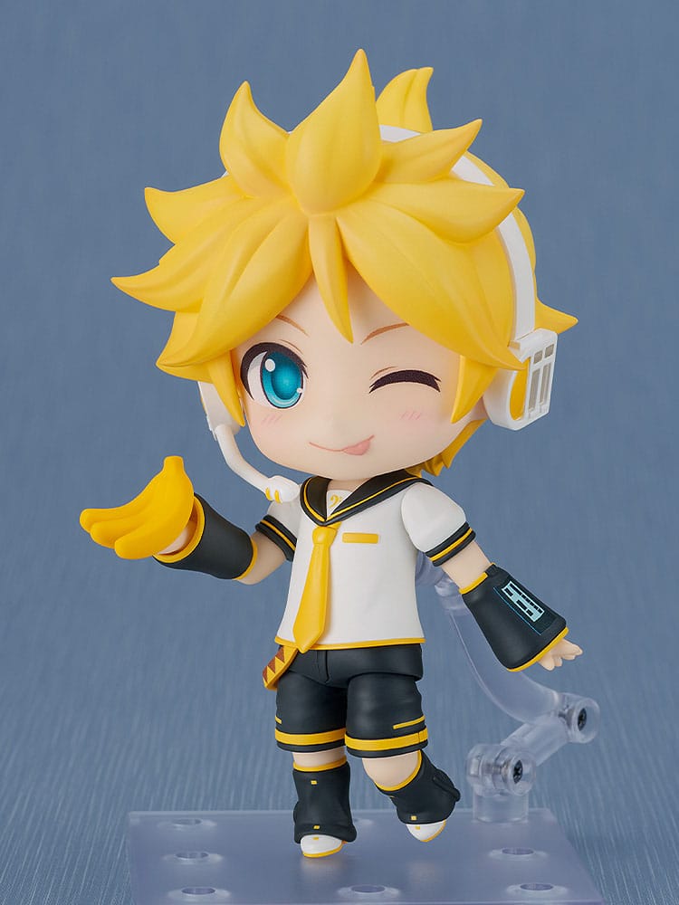 Character Vocal Series 02: Kagamine Rin/Len Nendoroid PVC Action Figure Len Kagamine 2.0 10 cm - MangaShop.ro