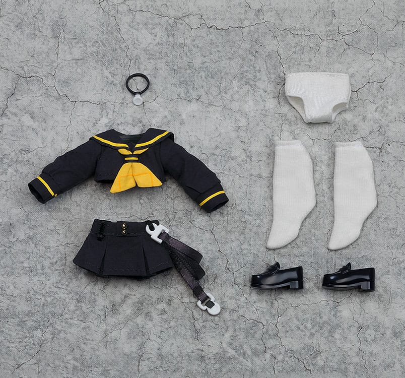Character Vocal Series 02 Nendoroid Doll Action Figure Kagamine Rin Bring it on Ver. 14 cm - MangaShop.ro