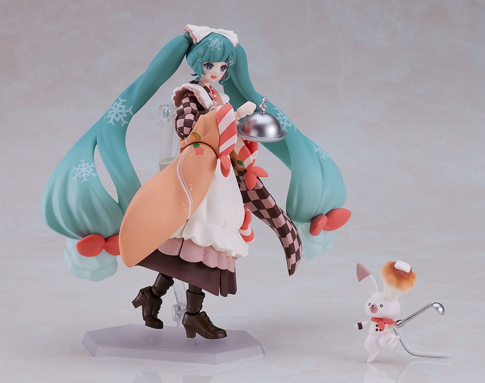 Character Vocal Series 01: Hatsune Miku Figma Action Figure Snow Miku: Winter Delicacy Ver. 14 cm - MangaShop.ro