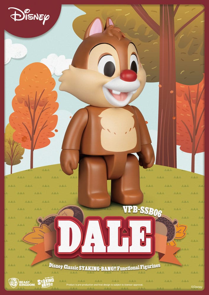 Disney: Classic Chip 'n' Dale Syaking Bang PVC Figur Dale 33 cm - MangaShop.ro