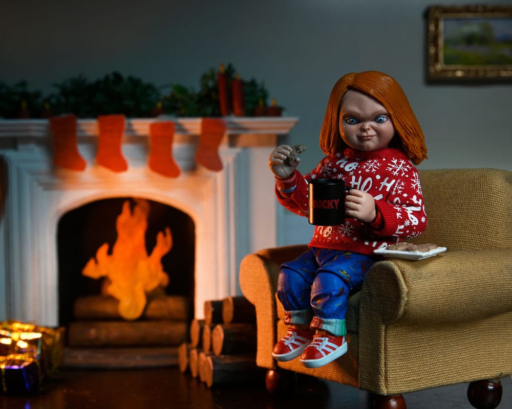 Child's Play Action Figure Ultimate Chucky (Holiday Edition) 18 cm - MangaShop.ro
