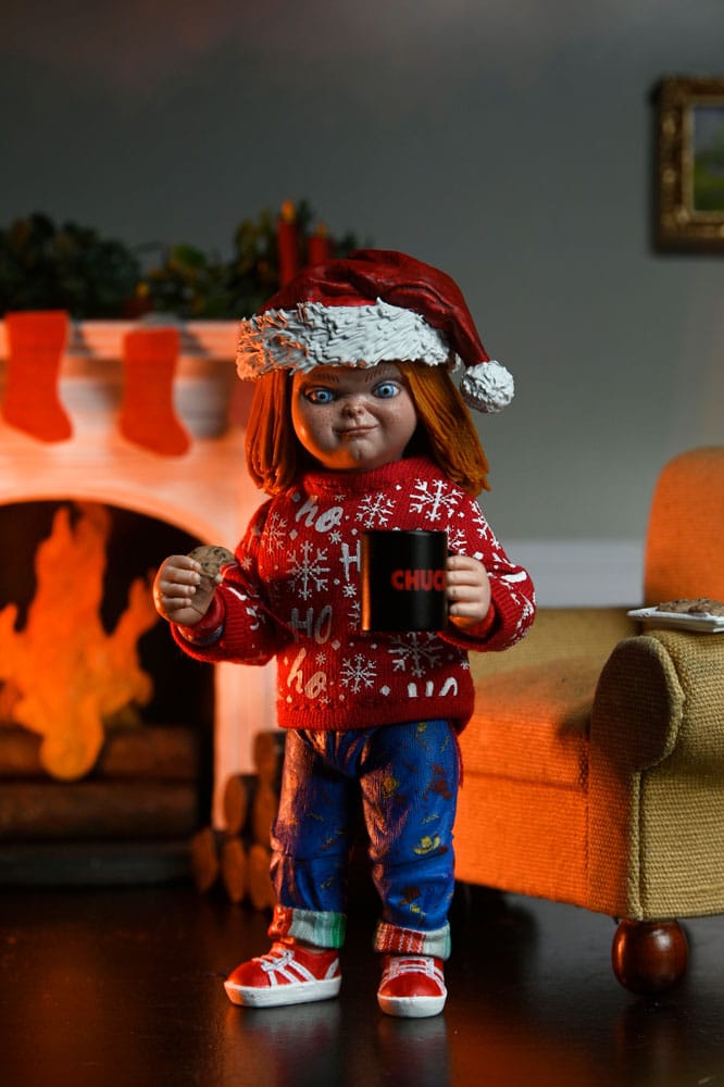 Child's Play Action Figure Ultimate Chucky (Holiday Edition) 18 cm - MangaShop.ro