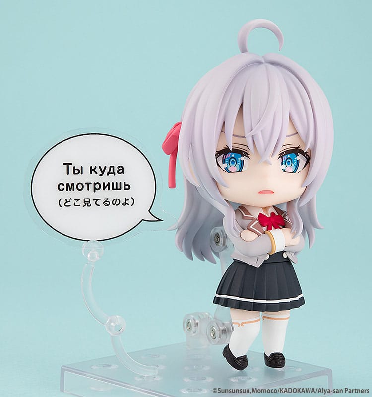 Alya Sometimes Hides Her Feelings in Russian Nendoroid Action Figure Alisa Mikhailovna Kujo 10 cm - MangaShop.ro