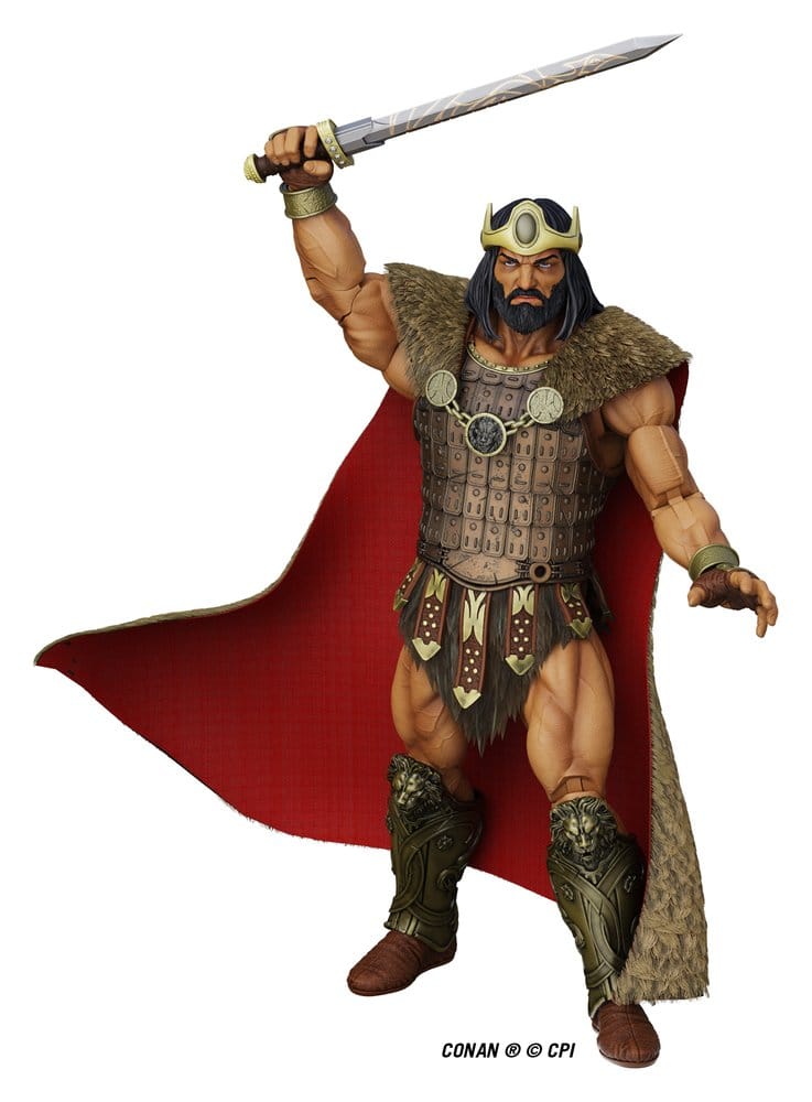 Conan Epic H.A.C.K.S. Action Figure 1/12 King Conan: Ruler of Aquilonia - MangaShop.ro