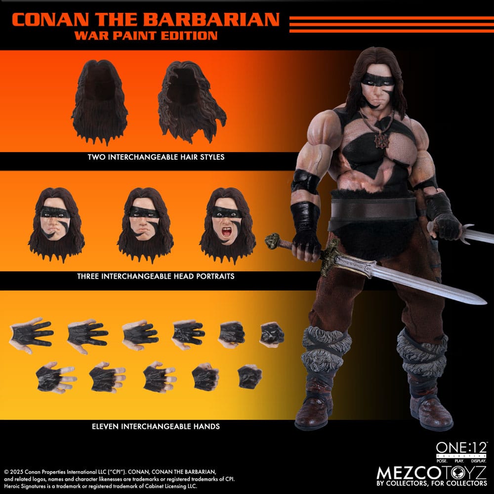 Conan the Barbarian Action Figure 1/12 Conan (1982) 16 cm - MangaShop.ro