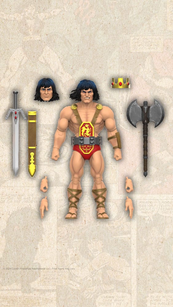 Conan the Barbarian Ultimates Action Figure Kull The Conqueror 18 cm - MangaShop.ro
