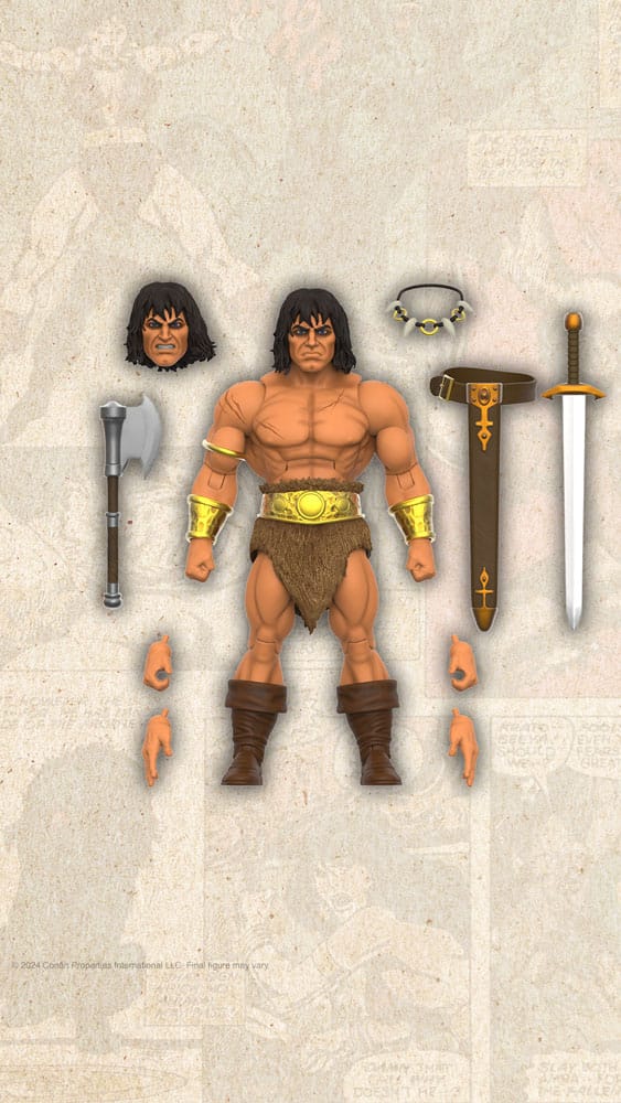 Conan the Barbarian Ultimates Action Figure Conan The Barbarian 18 cm - MangaShop.ro