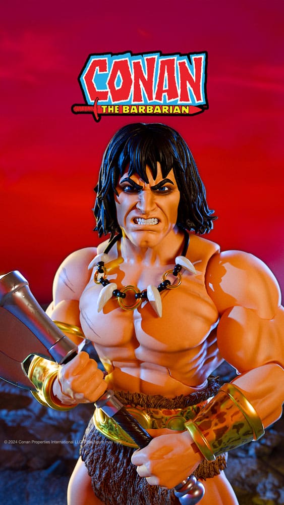 Conan the Barbarian Ultimates Action Figure Conan The Barbarian 18 cm - MangaShop.ro