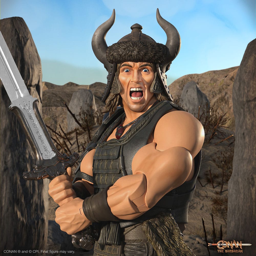 Conan the Barbarian Ultimates Action Figure Conan (Battle of the  Mounds) 18 cm - MangaShop.ro