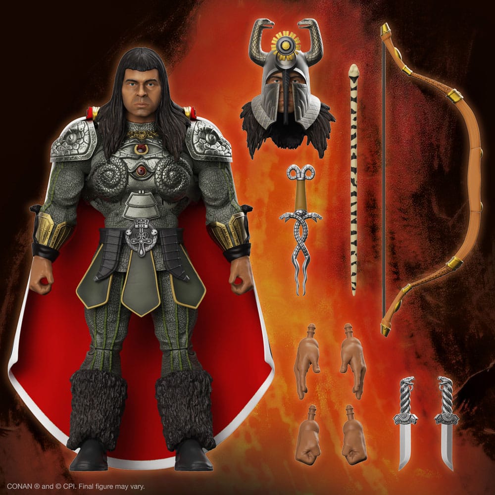 Conan the Barbarian Ultimates Action Figure Thulsa Doom (Battle  of the Mounds) 18 cm - MangaShop.ro