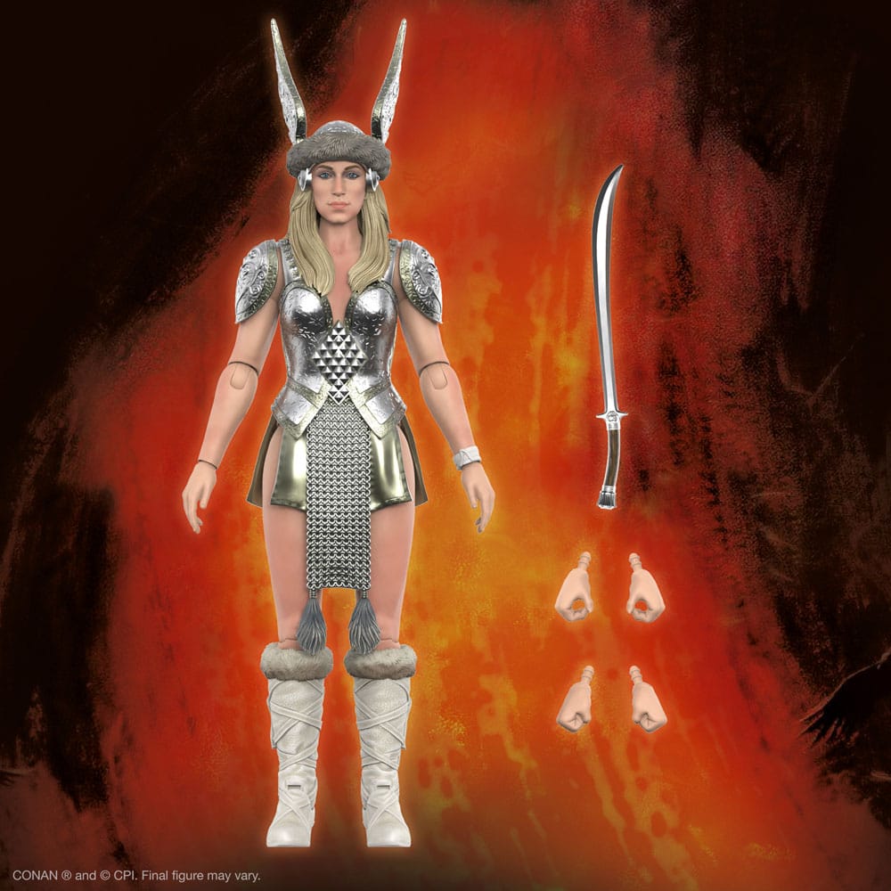 Conan the Barbarian Ultimates Action Figure Valeria Spirit (Battle of the Mounds) 18 cm - MangaShop.ro