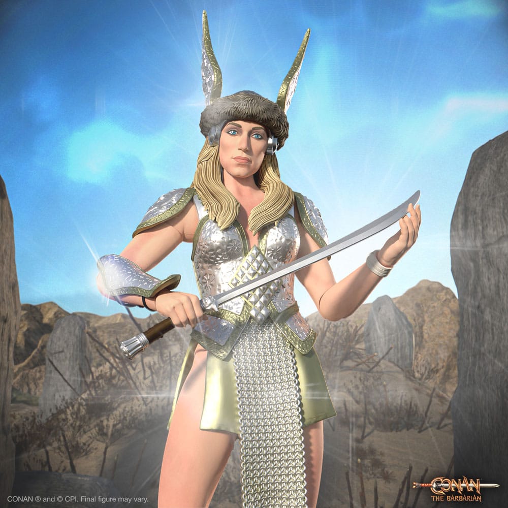 Conan the Barbarian Ultimates Action Figure Valeria Spirit (Battle of the Mounds) 18 cm - MangaShop.ro