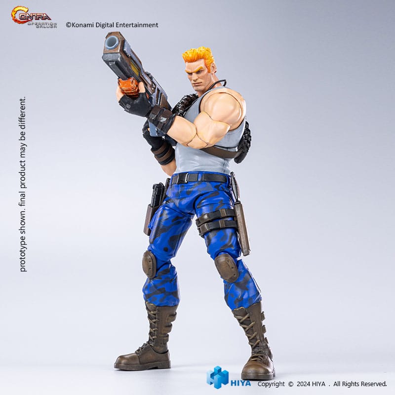 Contra: Operation Galuga Exquisite Basic Action Figure Bill Rizer 16 cm - MangaShop.ro