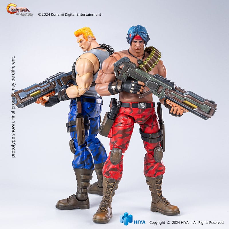 Contra: Operation Galuga Exquisite Basic Action Figure Lance Bean 16 cm - MangaShop.ro