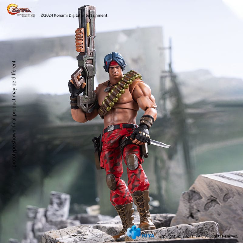 Contra: Operation Galuga Exquisite Basic Action Figure Lance Bean 16 cm - MangaShop.ro