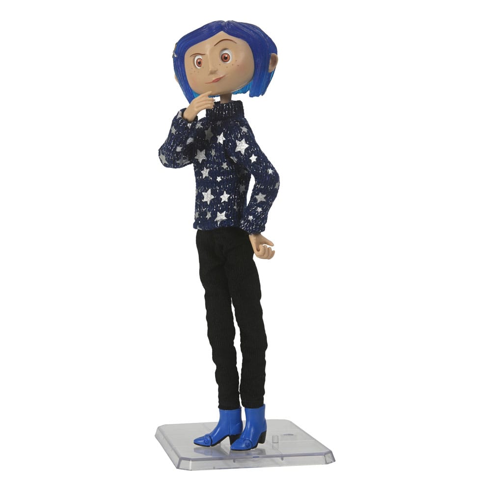 Coraline Articulated Figure Coraline in Star Sweater 18 cm - MangaShop.ro