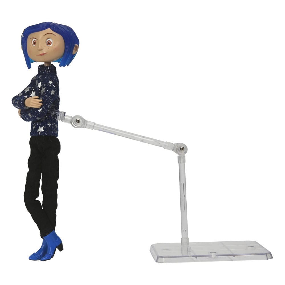 Coraline Articulated Figure Coraline in Star Sweater 18 cm - MangaShop.ro