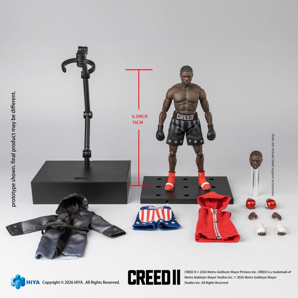 Creed II Exquisite Super Action Figure 1/12 Adonis Creed 16 cm - MangaShop.ro