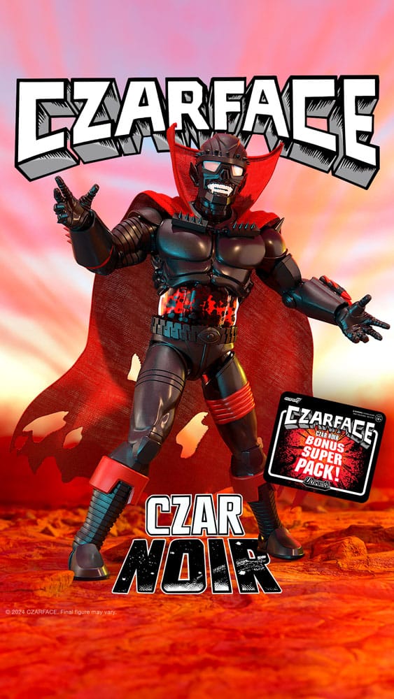 Czarface Ultimates Action Figure Wave 2 Czar Noir 18 cm - MangaShop.ro