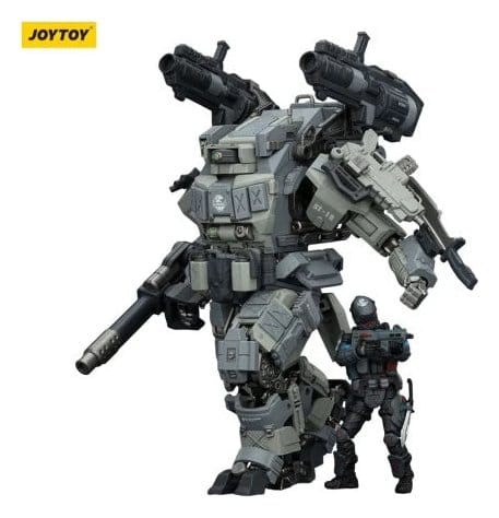 Dark Source Action Figure 1/25 APOC Series Bedrock Fury Fire Strike Mech ST-8618 14 cm - MangaShop.ro