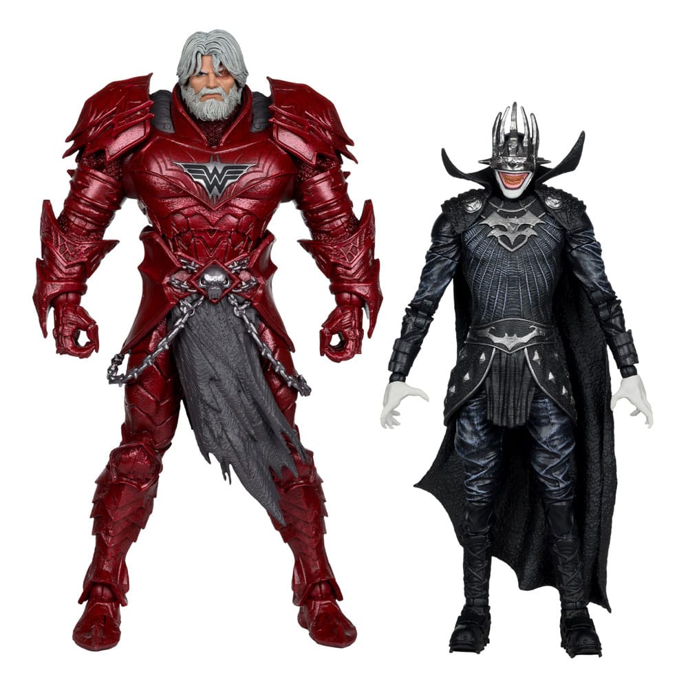 DC Multiverse McFarlane Collector Edition Action Figure 2-Pack #04 Batman who laughs (Knight Armor) & Merciless (Dark Multiverse)  18 cm - MangaShop.ro