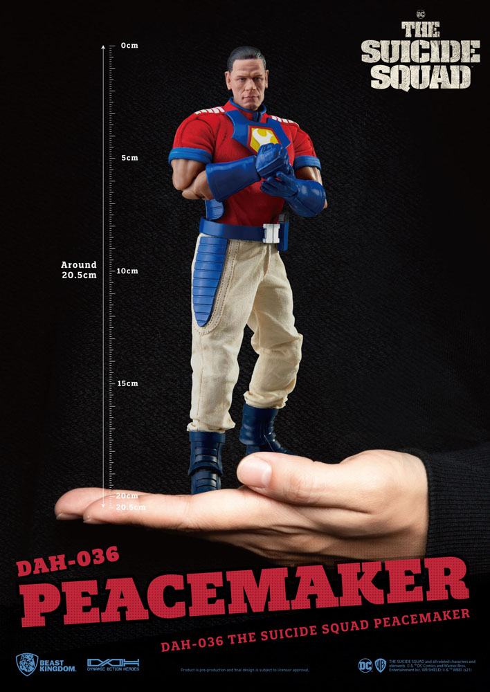 The Suicide Squad Dynamic 8ction Heroes Action Figure 1/9 Peacemaker 20 cm - MangaShop.ro