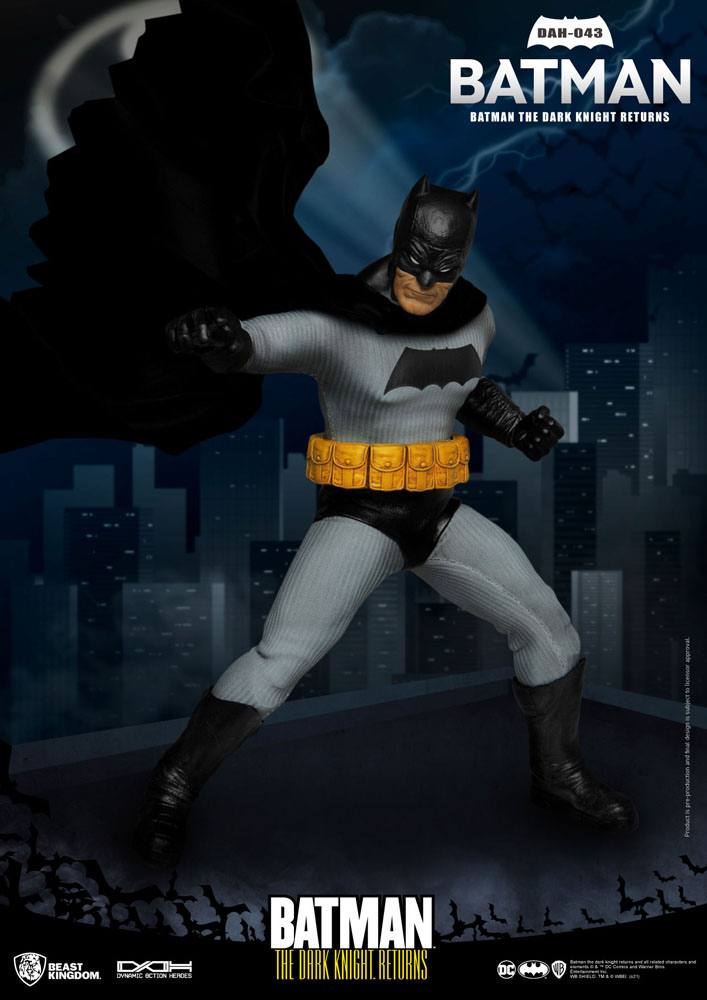 Batman The Dark Knight Return Dynamic 8ction Heroes Action Figure 1/9 Batman 21 cm - MangaShop.ro