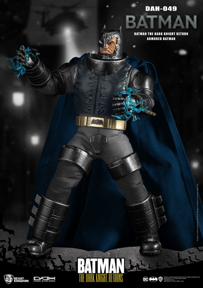 Batman The Dark Knight Returns Dynamic 8ction Heroes Action Figure 1/9 Armored Batman 21 cm - MangaShop.ro