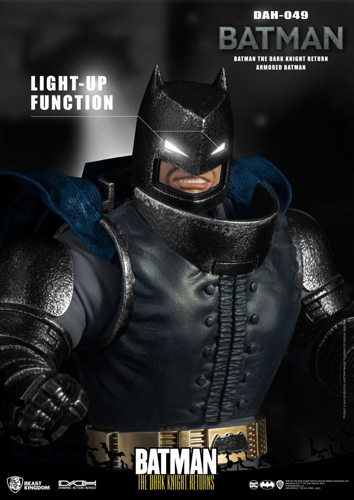Batman The Dark Knight Returns Dynamic 8ction Heroes Action Figure 1/9 Armored Batman 21 cm - MangaShop.ro