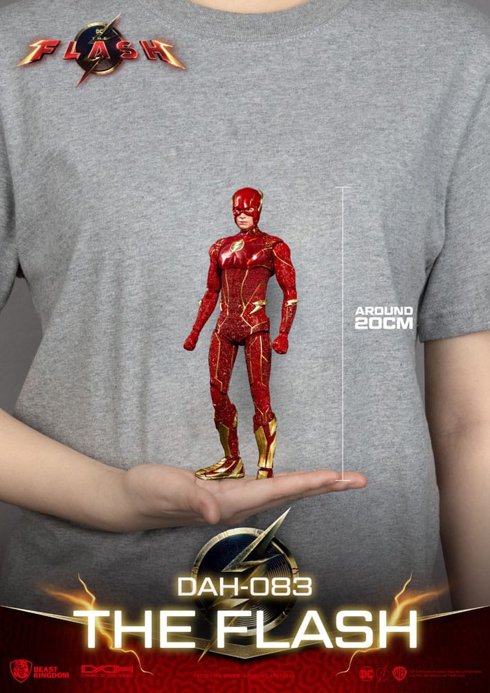 The Flash Dynamic 8ction Heroes Action Figure 1/9 The Flash 24 cm - MangaShop.ro