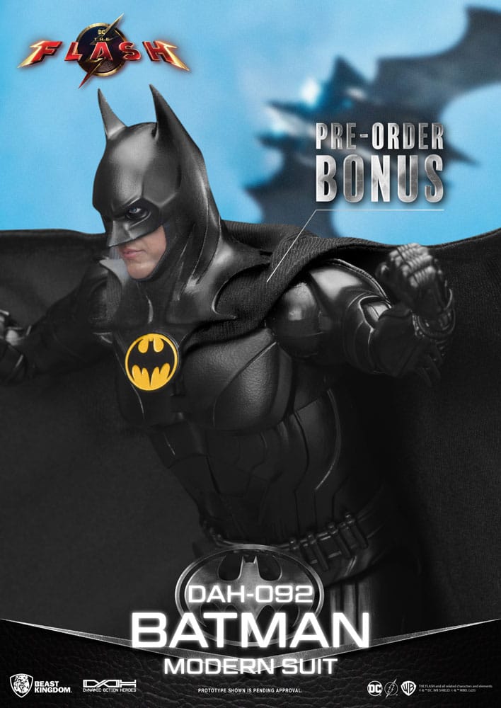 The Flash Dynamic 8ction Heroes Action Figure 1/9 Batman Modern Suit 24 cm - MangaShop.ro