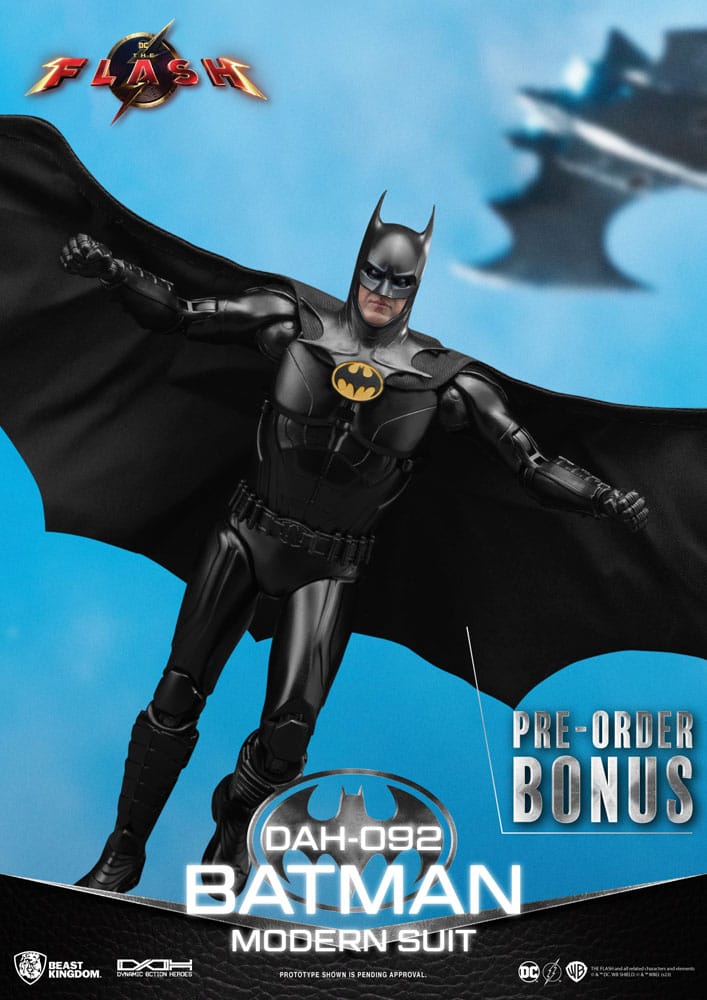 The Flash Dynamic 8ction Heroes Action Figure 1/9 Batman Modern Suit 24 cm - MangaShop.ro