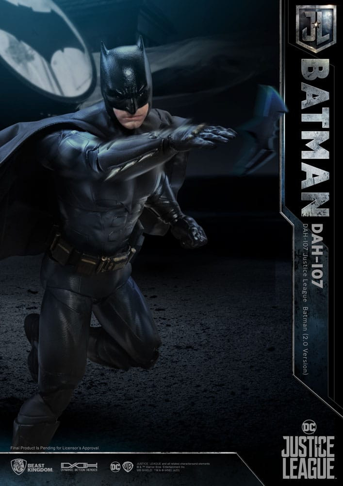 Justice League Dynamic 8ction Heroes Action Figure 1/9 Justice League Batman 20 cm - MangaShop.ro