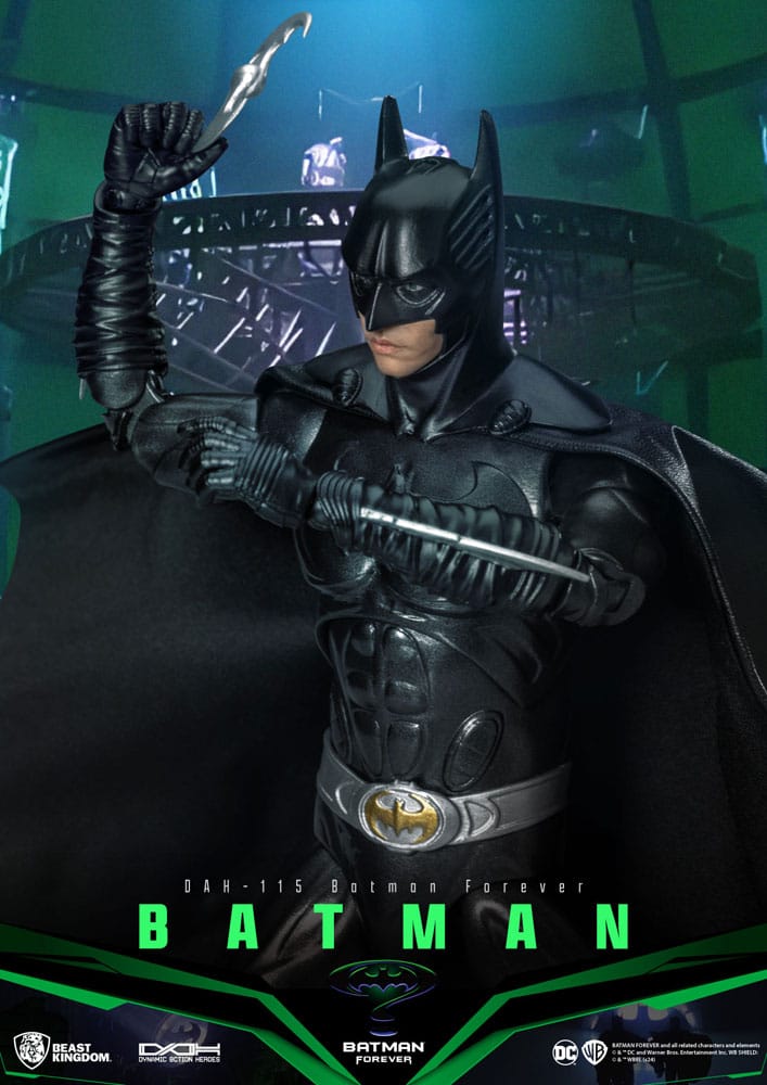 DC Comics Dynamic 8ction Heroes Action Figure 1/9 Batman (Batman Forever) 21 cm - MangaShop.ro